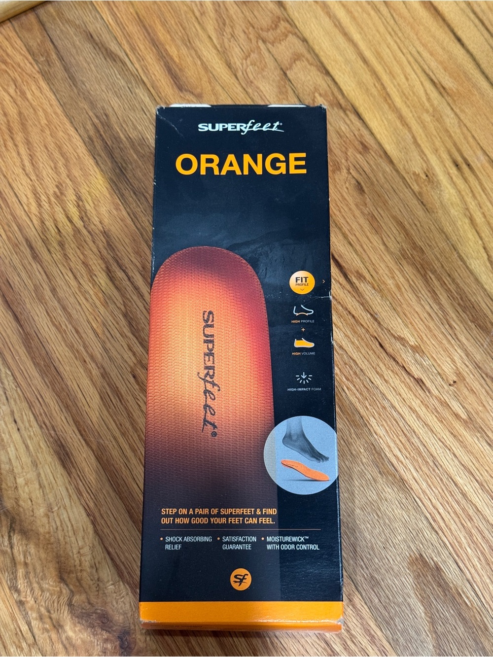 Superfeet Orange Athletic Insoles - Orange